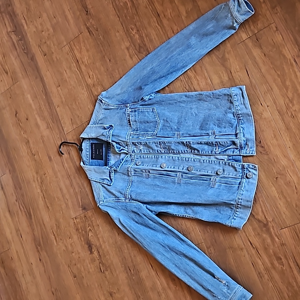All Saints jean jacket size S